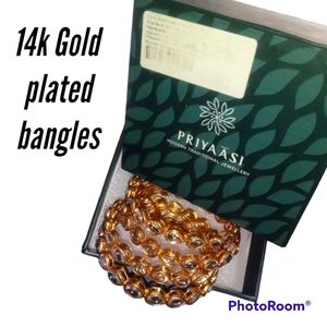 Priyaasi Gold Plated Bangles